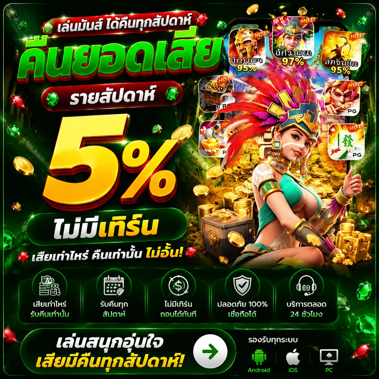 ทดลองเล่นสล็อต JILI ฟรีบน LINE X
